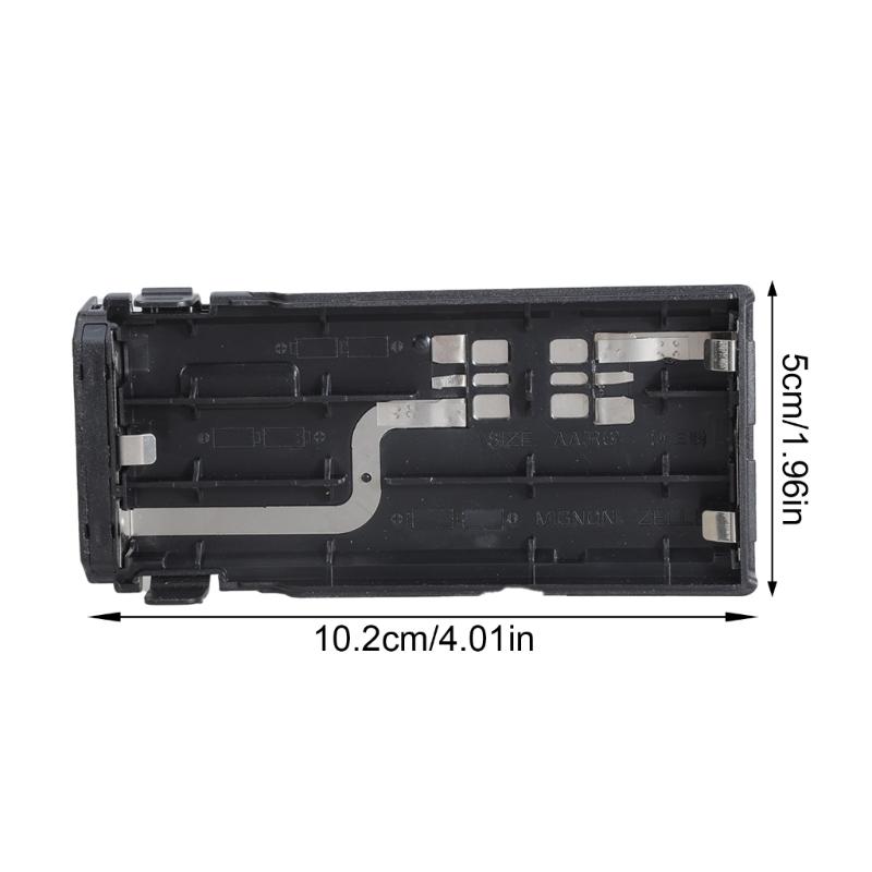 Plastic Battery Holder Sturdy  Battery Box Universal Battery Enclosure Simple Installation for XPR7550 GP328D GP338D