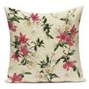 Vintage Floral Bee Decorative Cushion Covers Nordic Home Decor Sofa Chair Living Room Cushions Custom Throw Pillow Covers