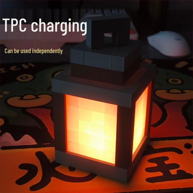 My World Rechargeable Glow Lantern: Children's Bedroom Night Atmosphere Light