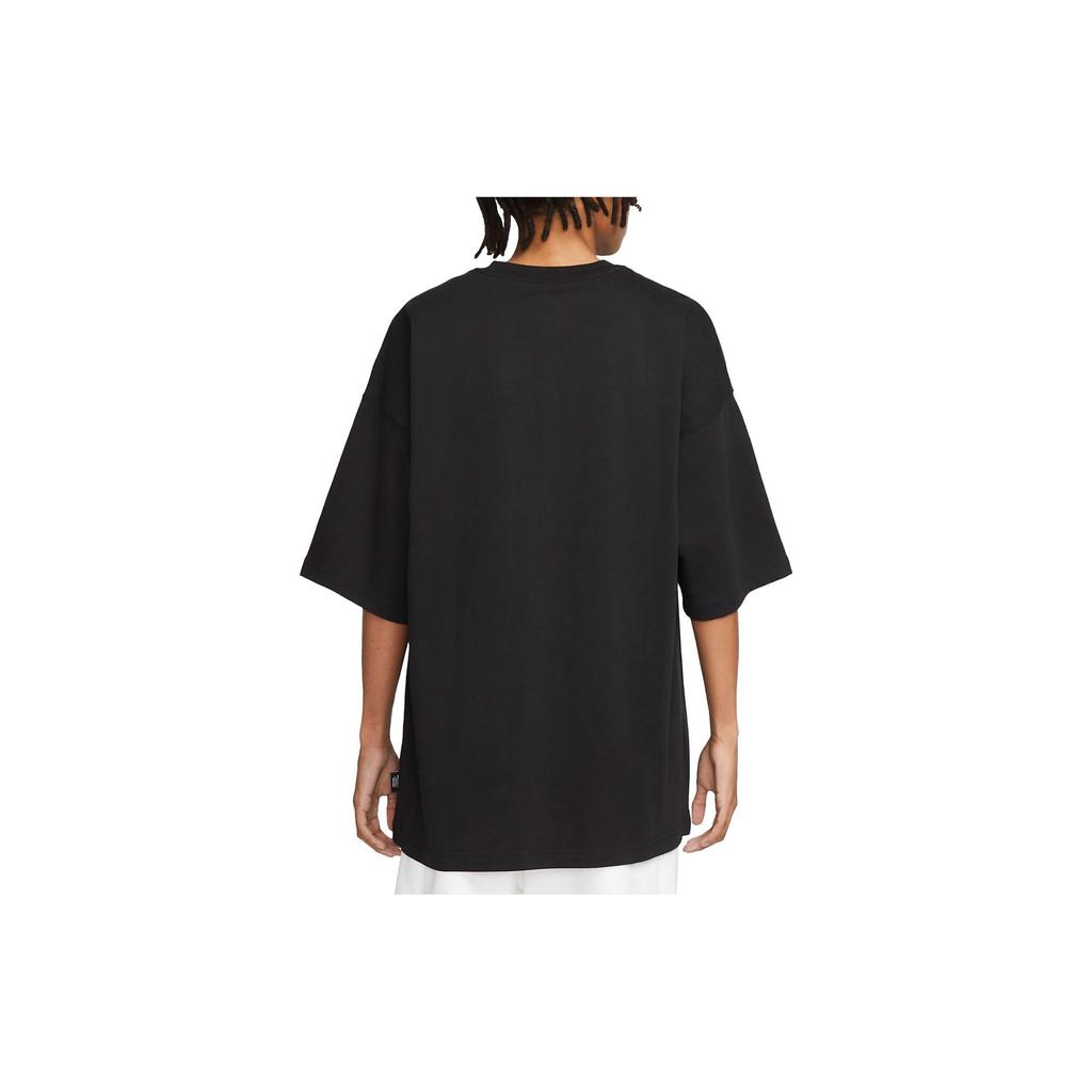 Nike Air T Shirts Men's Black Crew Neck Moderate Straight Fit FD1250-010