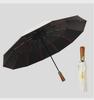Premium Double-Sized Wind-Resistant Folding Umbrella with UV Protection for Men.