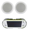 Handle Rocker Cap 3d Button Joystick Cover Handle Protector for PSV1000/PSV2000 - Black/White