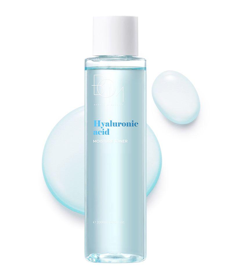 Hyaluronic acid hydration toner