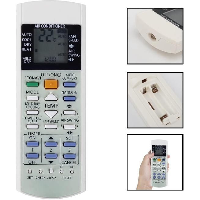 Remote Control for Panasonic Air Conditioner Air Conditioning A75C3208 A75C3706 A75C3708 KTSX5J A75C3167 A75C3607 A75c3300 A75C3871 A75C3772