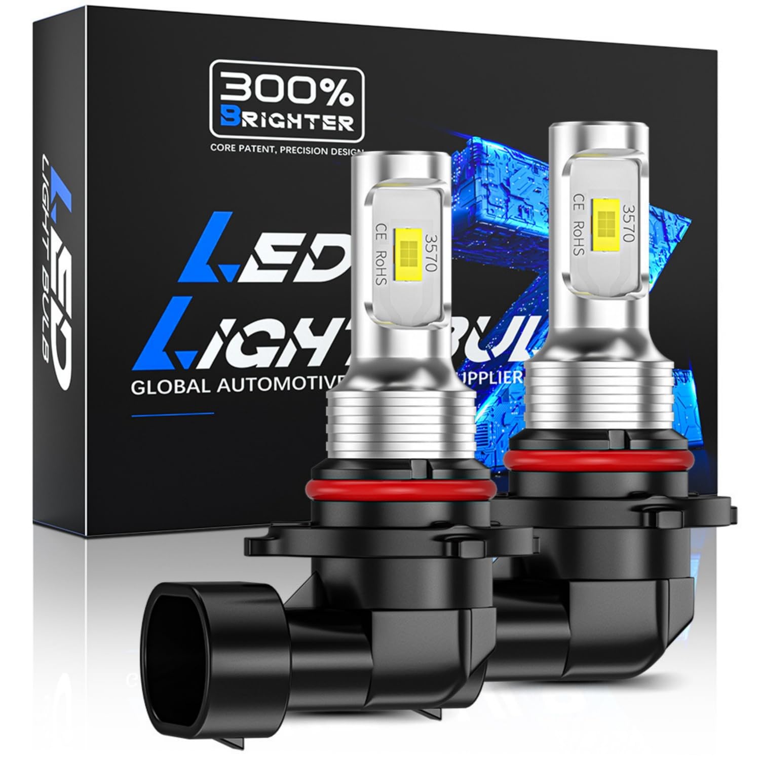 

9005/9006 HB3 LED Fog Lamp, Blast Light, 6500K, 300% Brightness, 300% Brightness, High Brightness