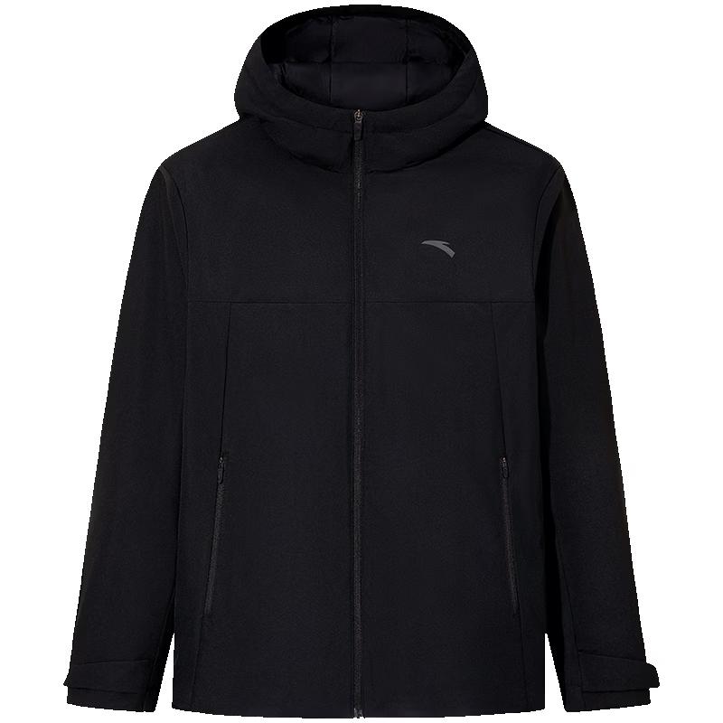 

Anta Men s Water-Repellent Hooded Down Jacket 190/3XL