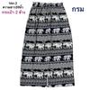 39 Designs Elephant Pants Loose Leg Adjustable Elastic Waistband StrapUnisex Women Men Print Thailand Casual Streetwear Boho Bohemian Retro Vintage