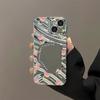 Mirror Phone Case for iPhone 16 11 13 14 for 16 Pro 12 13 15 16 Pro Max for Samsung A15 A16 A35 A55 Cute Cloud Flower Puppy Electroplated Phone Case
