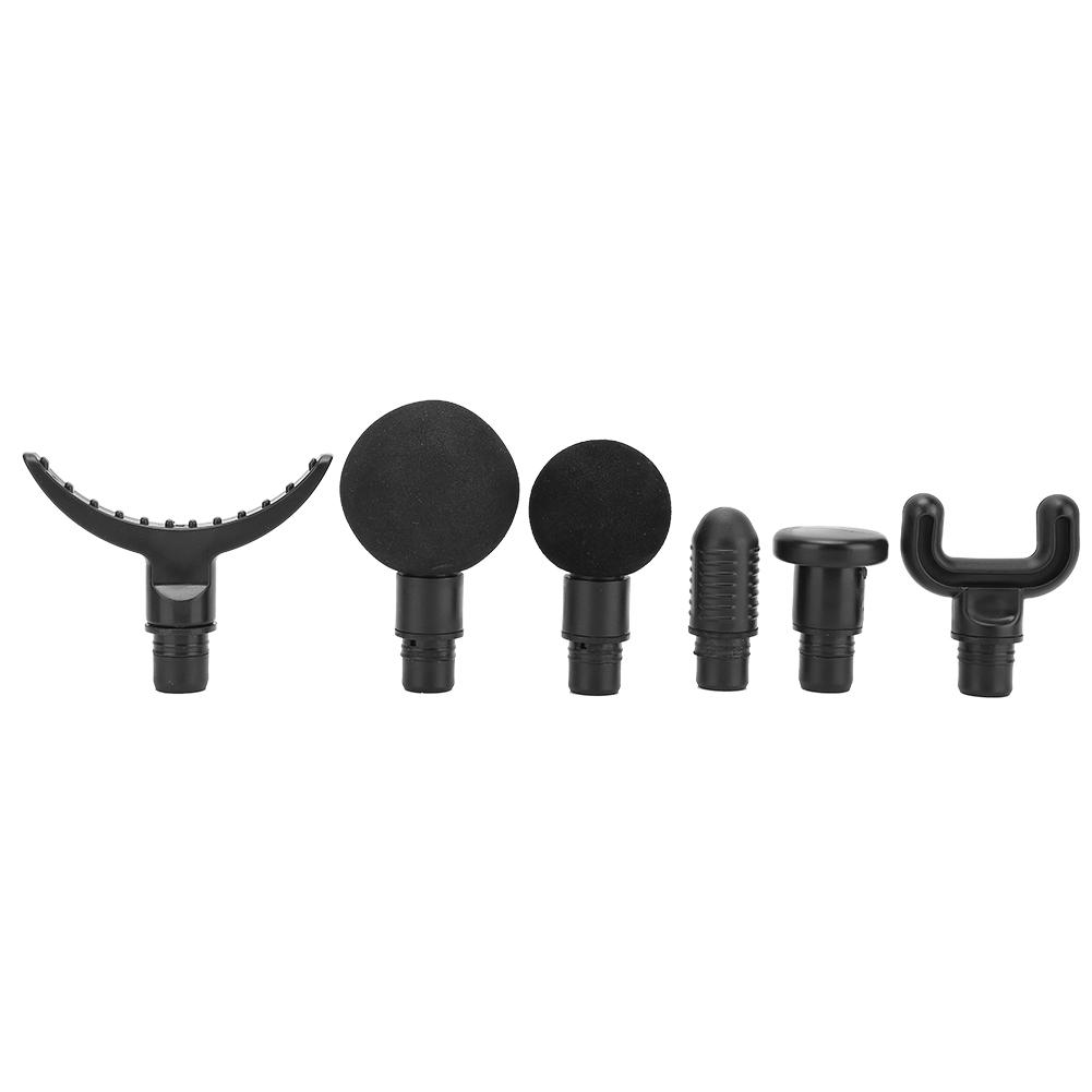 

6pcs 19mm Fascia Massage Gun Body Massager Accessory Replacement Massage Head