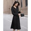 Demana Elegant A-Line Commuter Dress