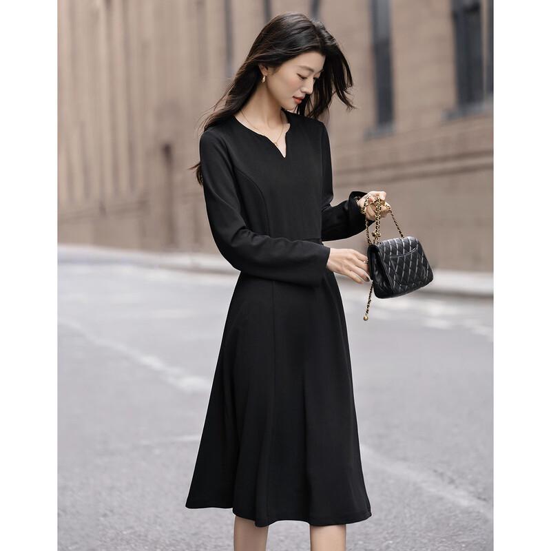 Demana Elegant A-Line Commuter Dress