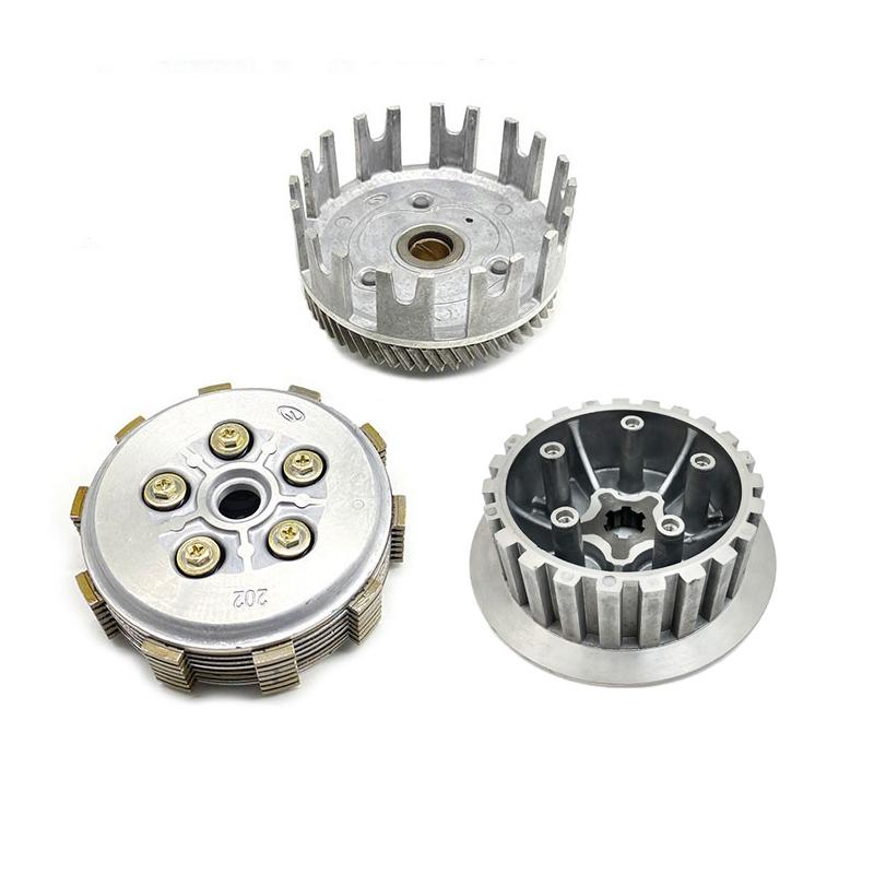 Motorcycle Clutch Assembly Engine Stator Cover For Yamaha DT230 MT250 Transmission Disc Dirt Bike Parts DT250cc HJ250H