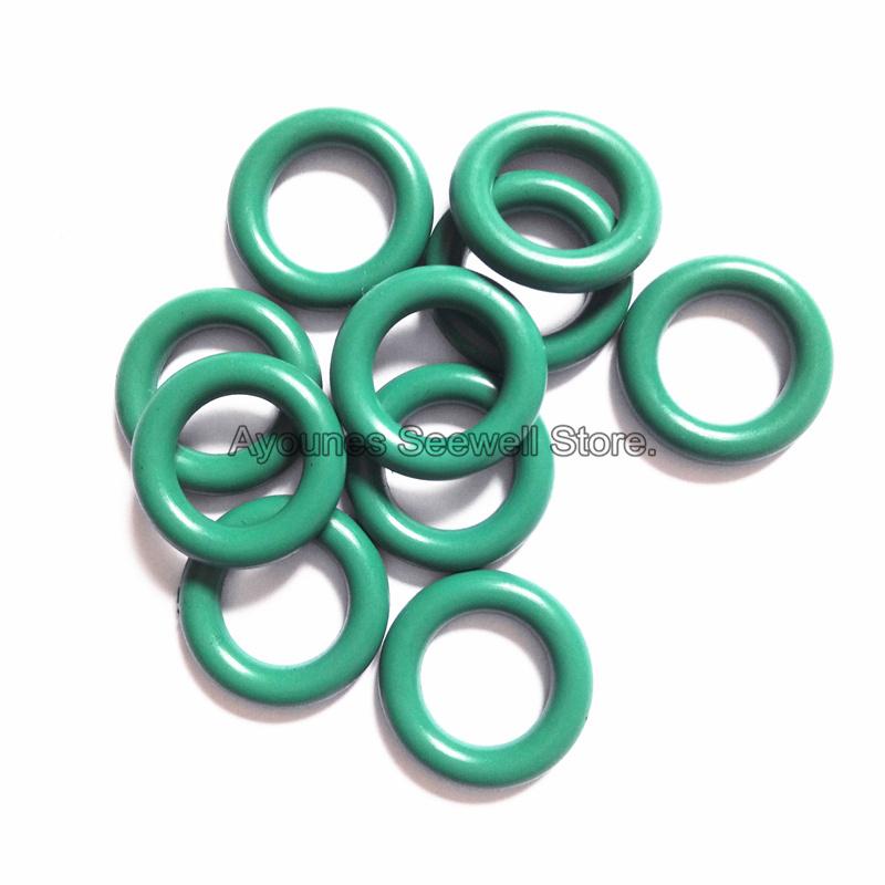 100Pcs Fuel Injector  O-ring  High Temperature Rubber Oring Seals for Nissan Altima/Sentra Fuel  Repair Kits (AY-O2015)