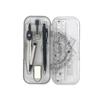 8Pcs/Set Multifunctional Drawing Compass Ruler Kit Precise Geometry Compass Set  Back To School