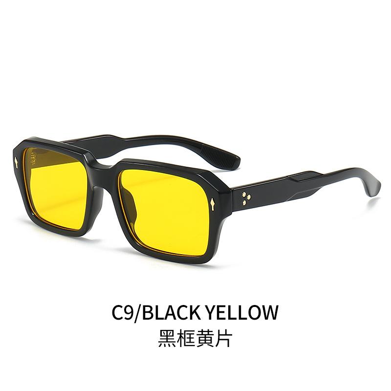 Polarization Sunglasses Men Women Vintage Trendy Square Gradient Shades Sun Glasses Luxury Brand Design Fashion Eyewear