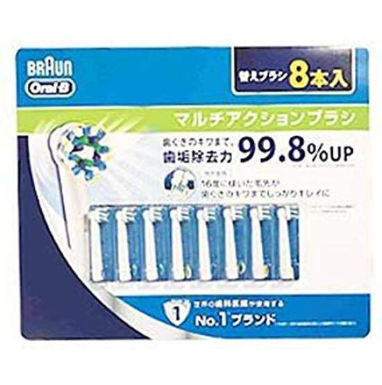 

Сменные щетки Braun Oral B, 8 штук белый