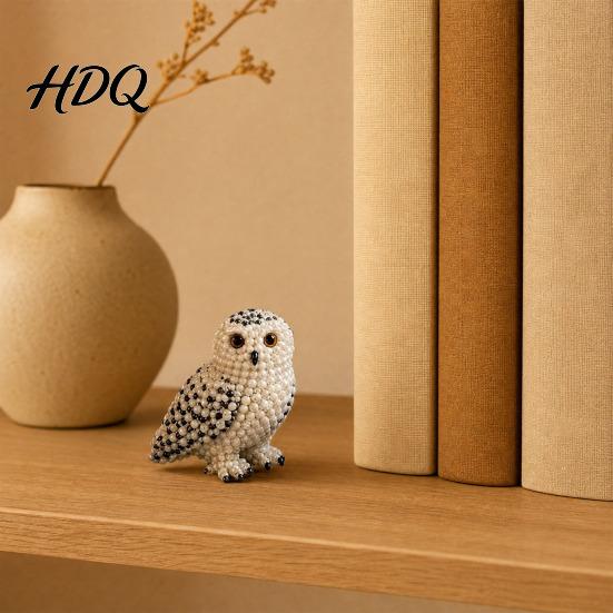 3D Bead Art Project DIY Animal Beaded Kit Handmade Beading Embroidery Craft Making Set for Creative Kids Teens Adults Themed Beadwork Kit