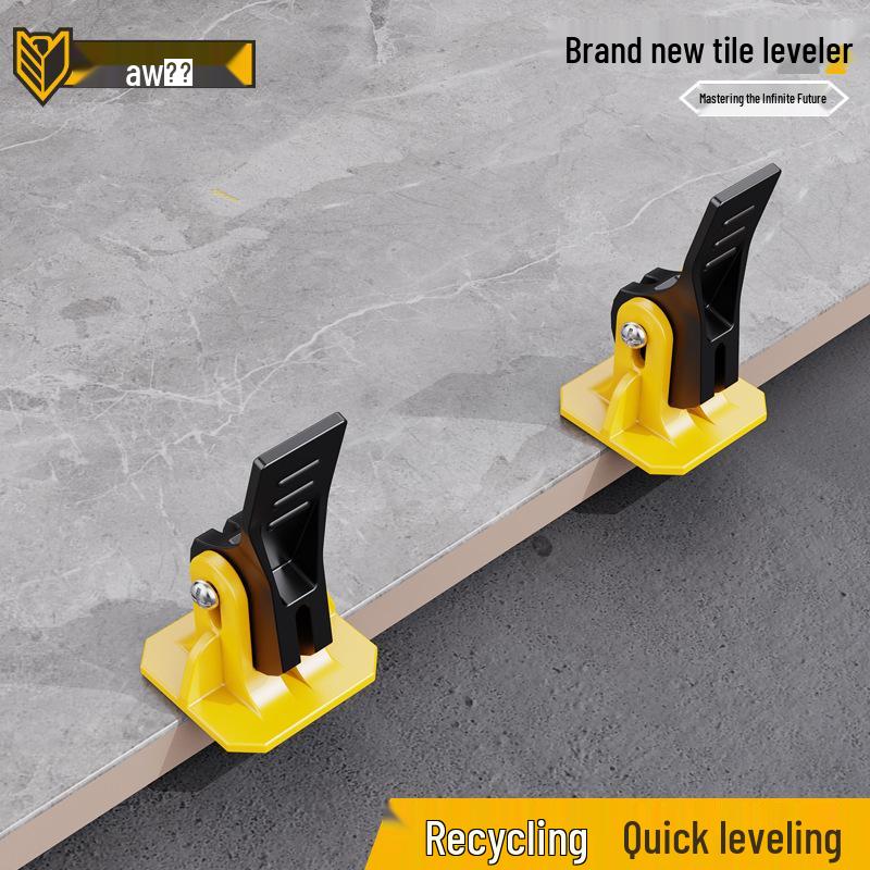 Aiwai Speed Tile Leveler: Adjustable Steel Needles, Leveling Tool, Clips, Positioning Aid, Tile Tool (2mm).