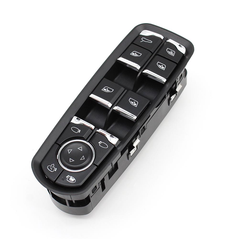 Auto Hauptfensterheberschalter Bedienknopf Für Porsche Cayenne Panamera Macan 7PP959855CDML 7PP959858RDML 7PP959858MDML