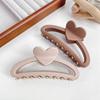 13cm Fashion Heart Good Big Shark Hair Claw Clips Clamps for Women Girls Vintage Headband for Gift Party Hair Accessories Tool