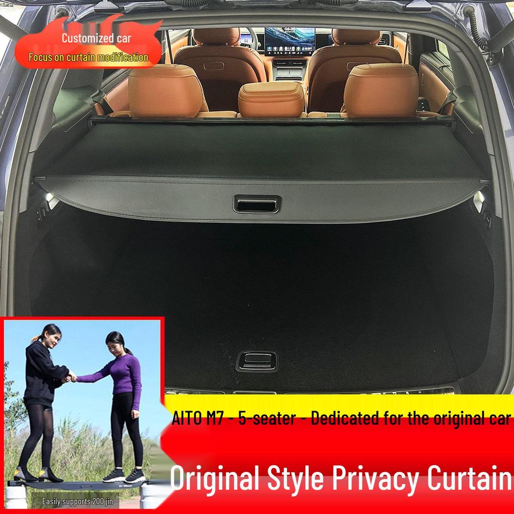 AITO M7/M5 Trunk Sunshade Partition Baffle - Car Interior Accessory