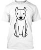 American Pitbull Terrier Cropped Ears Premium T shirt Made in USA S-5XL