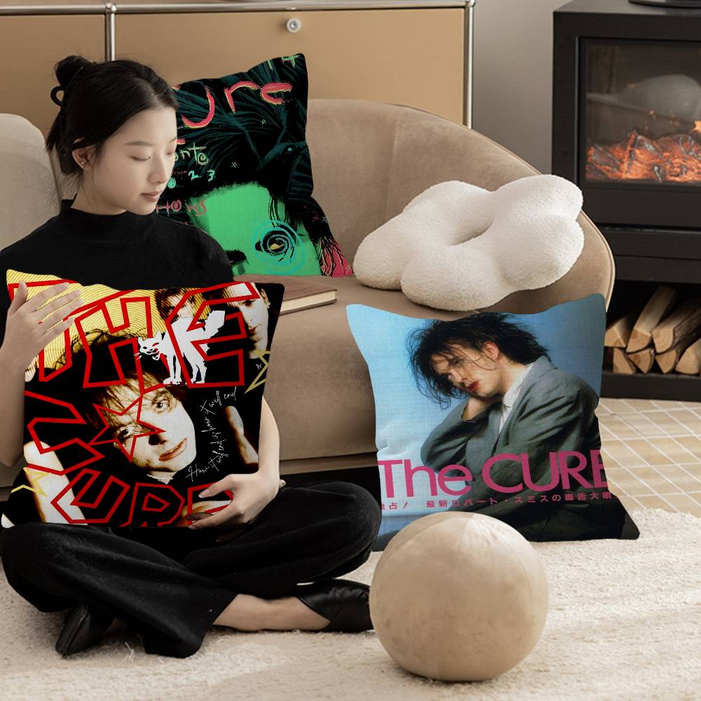 Rock Band The C-Cure Personalized Pillow Cover Kids Bedroom Wild Party Decor Pillowcase Kid Birthday Shower Gift