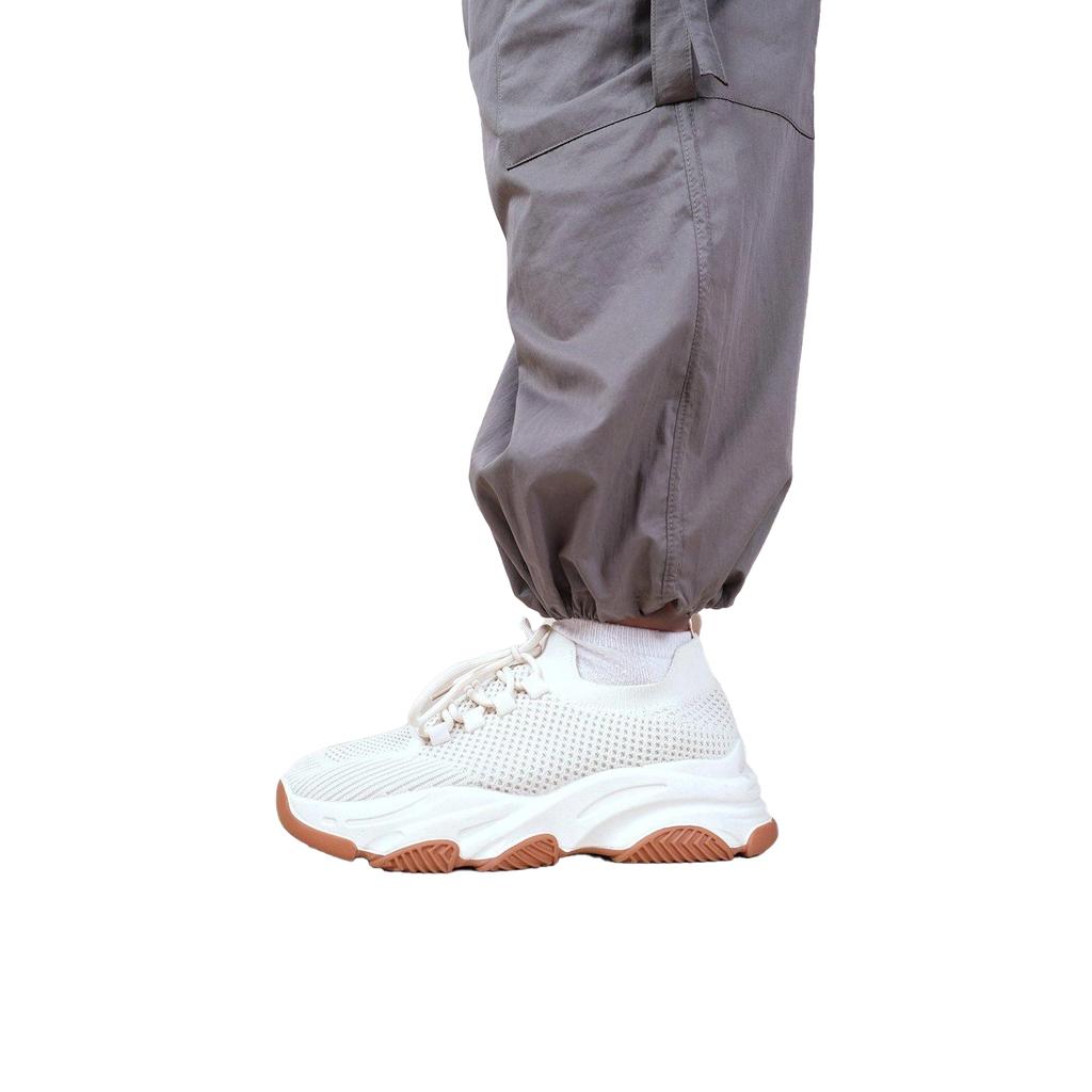 Where's That From Womens/Ladies Mesh Lace Up Knitted Trainers