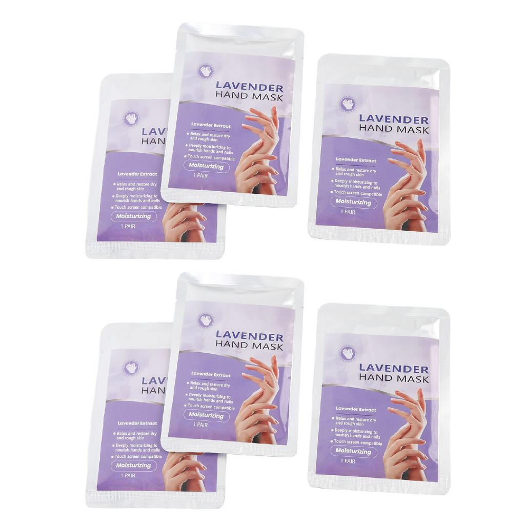 6 Pairs Moisturizing Hand Mask for Dry Hands Skin Care Gentle Hydrating Hand Mask Easy To Use