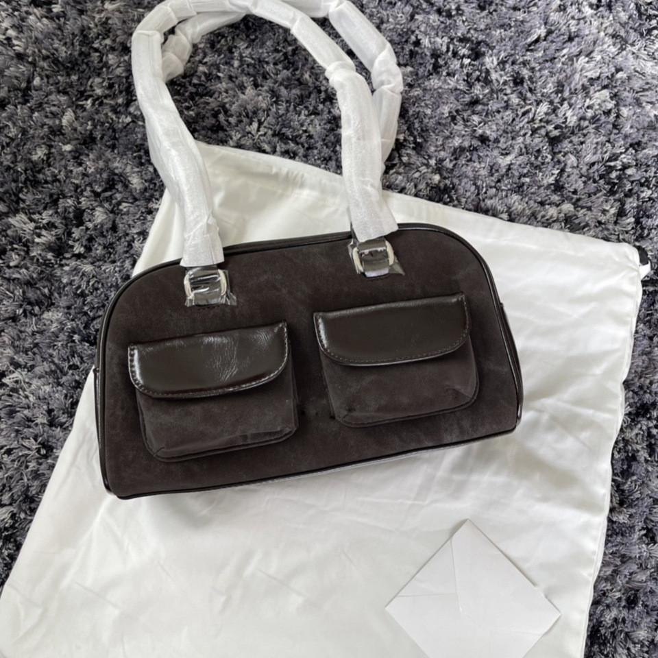 IELGY Сумка подмышки в стиле ретро цвета Майяра — фото 6