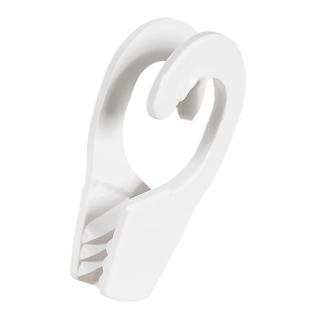 Boat Fender Clips Adjustable Pontoon Boat Square Rail Fender Cleats/Clips/Hangers Hook for Pontoon Bumpers