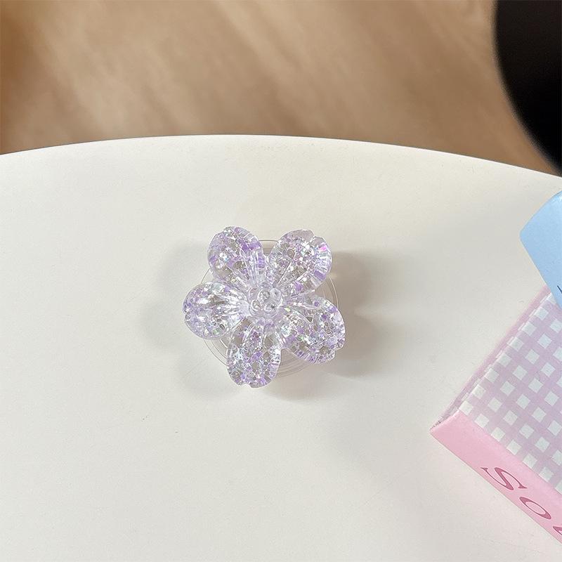 Colorful Sequin Flower Magnetic Phone Grip & Stand