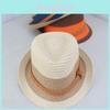 Summer Men And Kids Straw Hat With Sun Protection And Breathable Handwoven Fabric For Beach And Outdoors