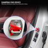 4Pcs Universal Car Door Lock Protector Pads Thickened Silicone Anti-Collision Door Lock Sleeve Noise Reduction Cushion Bumper Cover