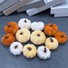 Premium Soft Velvety Fabric Pumpkins Decorations Set Holiday Party Supplies Safe For Kids Pet Durable Portable