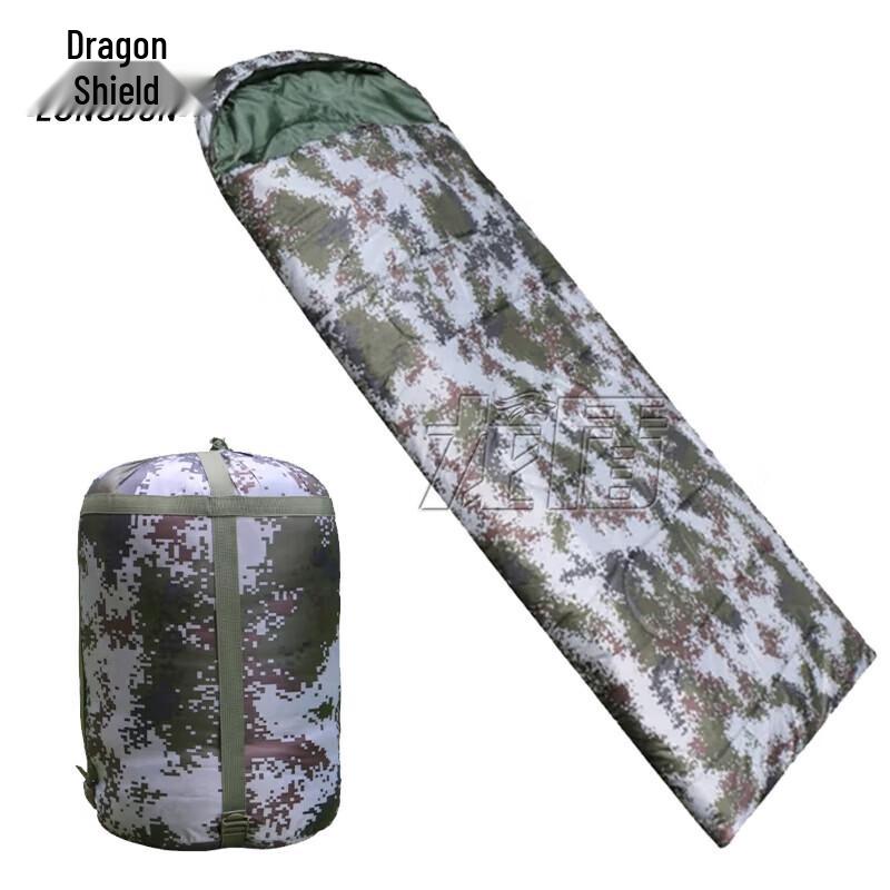 Long Dun Outdoor Envelope Camping Sleeping Bag
