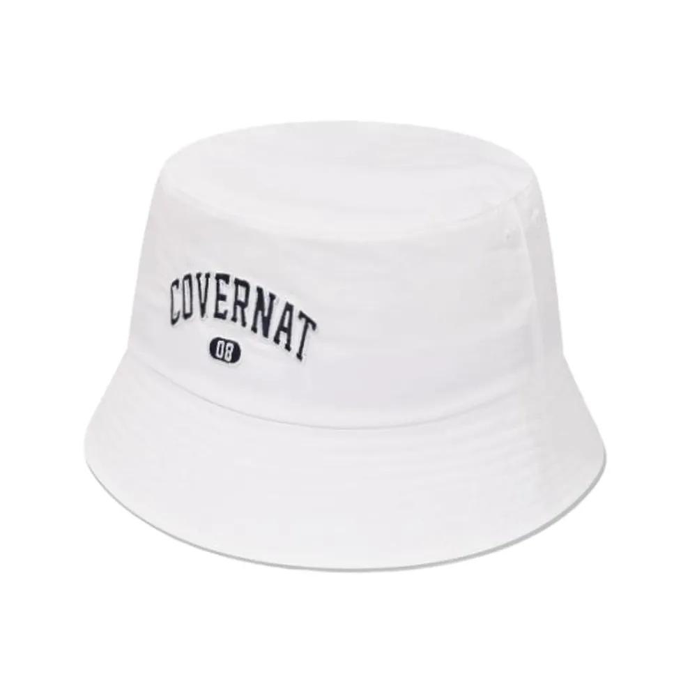 Bucket Hat Arch Logo White 187614 S