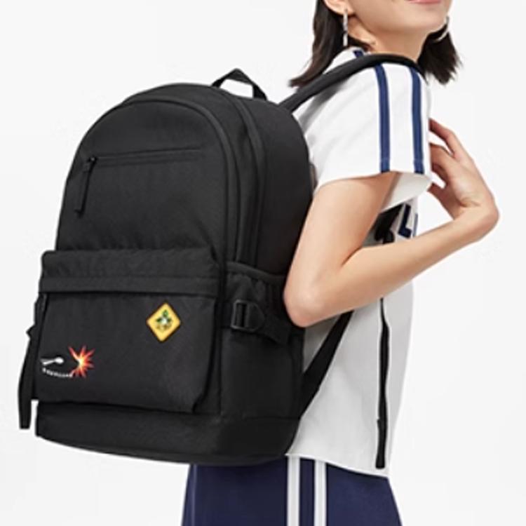 New LiNing Disney Toy Story, Collaboration Polyester Backpack Regular Unisex Black ABSU029-1