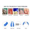Stainless Steel Ingrown Toe Nail Clippers Fingernail Toenail Cuticle Scissors Pedicure Cutter