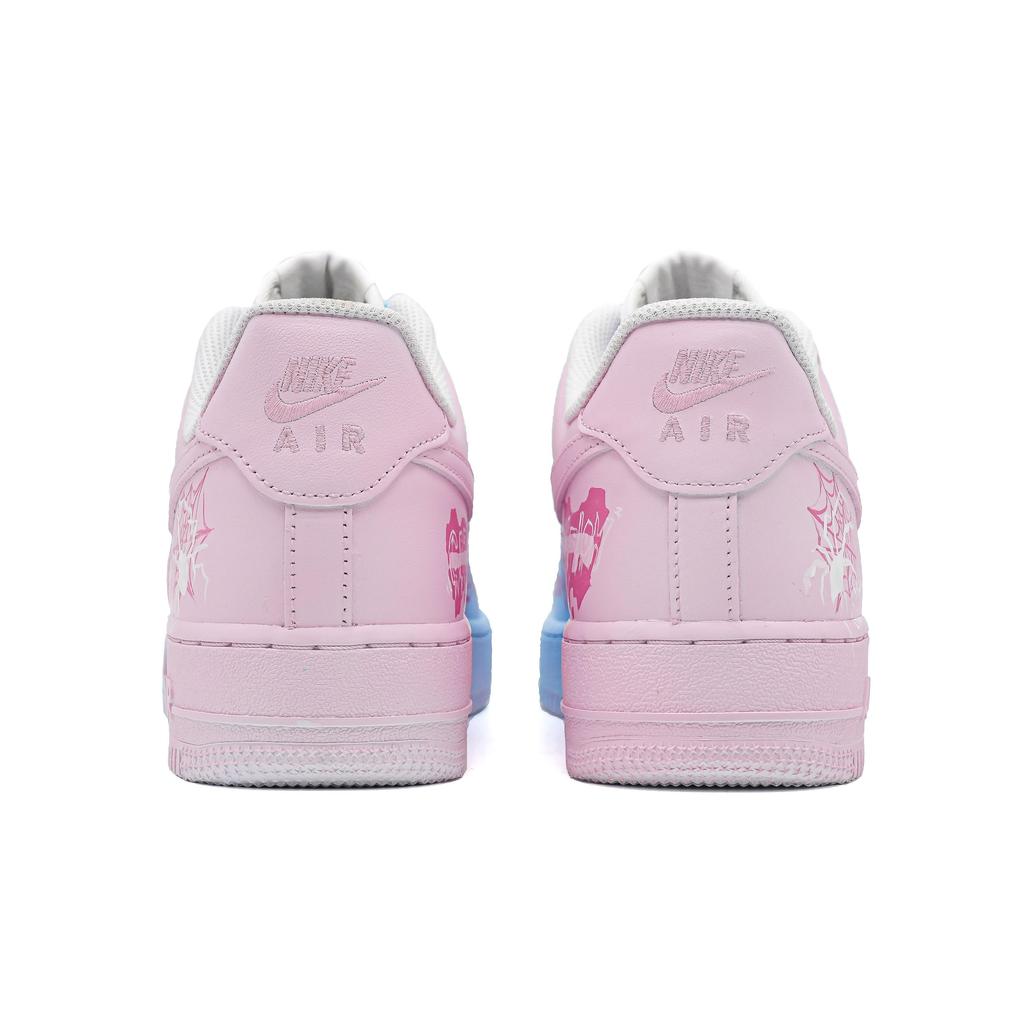Nike Air Force 1 Magic Trail Lightweight Low top Skateboard Shoes Unisex Blue Pink CW2288-111(Team241-)