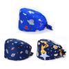 Accessories for Home Cotton Print Caps Fluffy Hat Floral Bouffant Scrub Cap