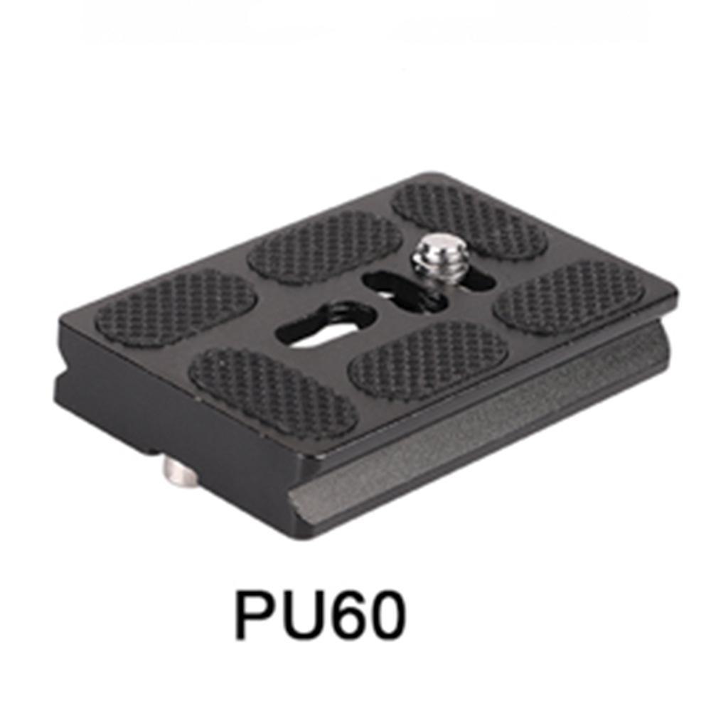 Asiento de Abrazadera de Placa de Liberación Rápida para Gimbal de Cámara Universal (PU 40/50/60/70/100MM)