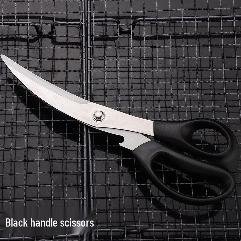 German-Style Commercial Kitchen Shears: Heavy-Duty Bone-Cutting and Multi-Use Food Scissors