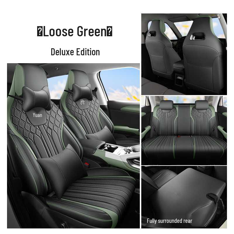 BYD Yuan UP Leather Car Seat Cushion - All-Season Universal Full Surround Cover