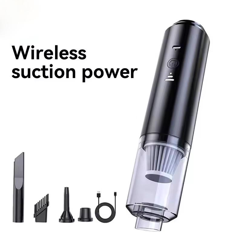 Zai Xiao Dust Collector Portable Powerful Suction Electric Wireless Smart Home Cleaning Car Vacuum Cleaner чёрный