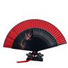 Summer Bamboo Folding Fan Chinese Style Decorative Bamboo Fan Handheld Fan  for Dance Performance