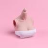 16 Scale Female Chest Replacement Parts Prop for 12-inch Action Figure Body, 16 Scale Female Action Figure Large Chest Decorative Accessory (White