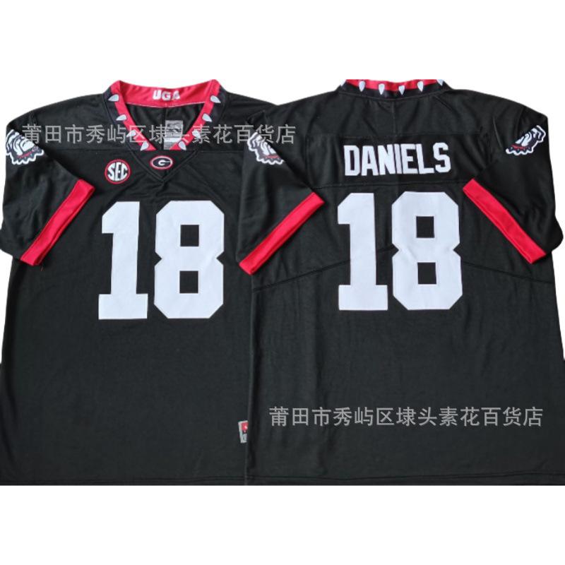 NCAA College Football Jersey Bulldogs Georgia Bulldogs Embroidery Spot Custom