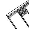 2Pcs Car Carbon Trim Reading Light Panel Fiber Cover Decorative Stickers