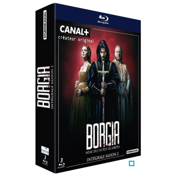 Blu-Ray Coffret Borgia, saison 2